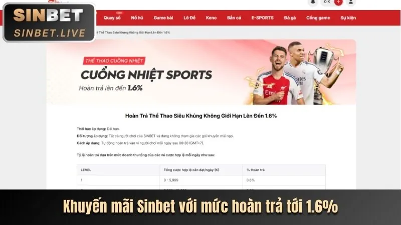 Hoàn trả cược casino và thể thao 789 Bet